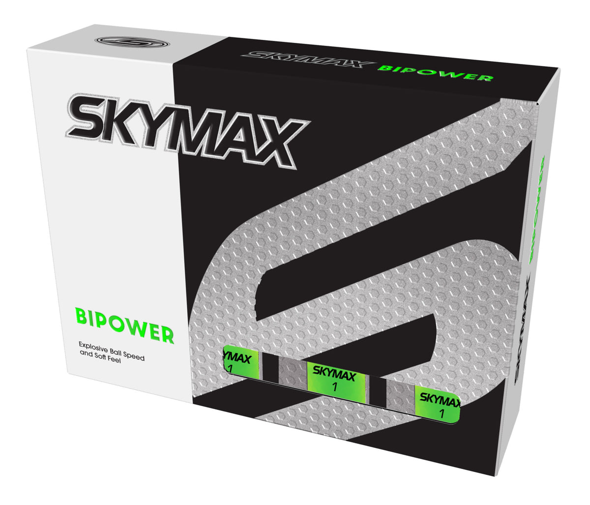 Skymax Bipower golfballen groen