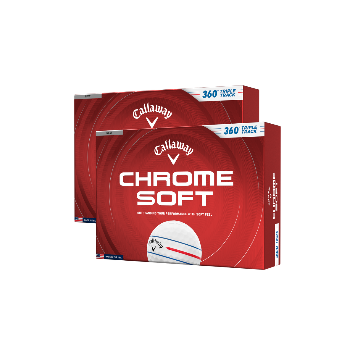 Callaway Chrome Soft Golfballen - 2 dozijn