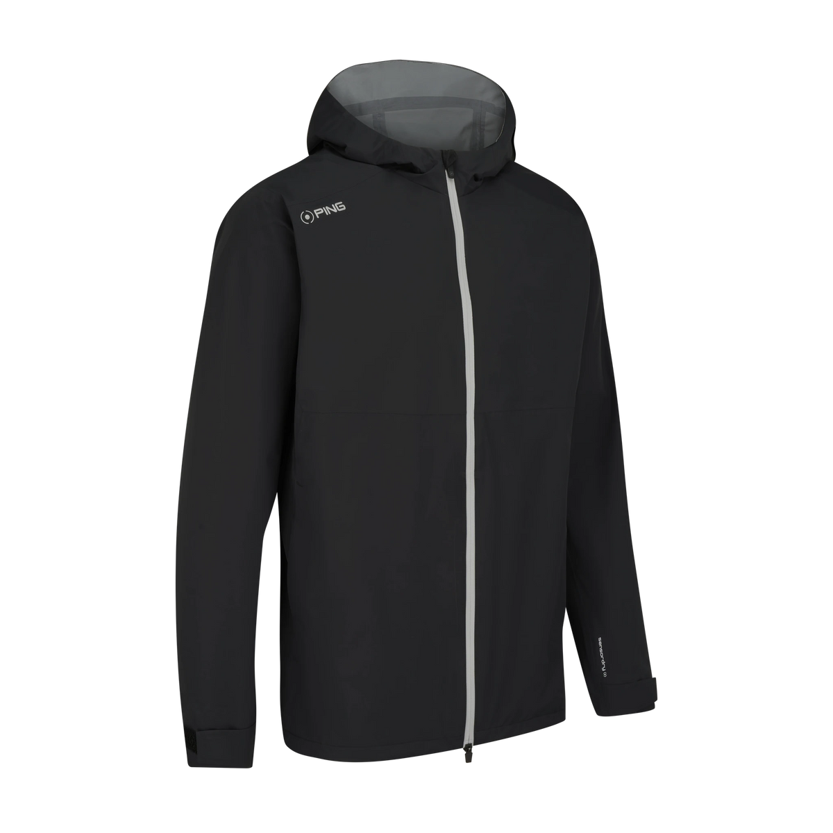 Ping AquaDrive Hooded Jacket Heren - Black