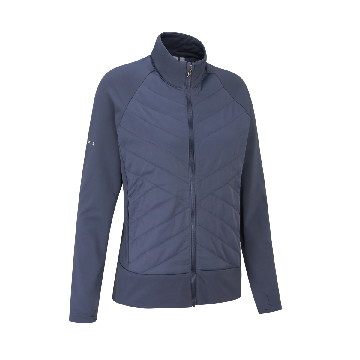 Ping Ursula Dames Midlayer - Blue Indigo