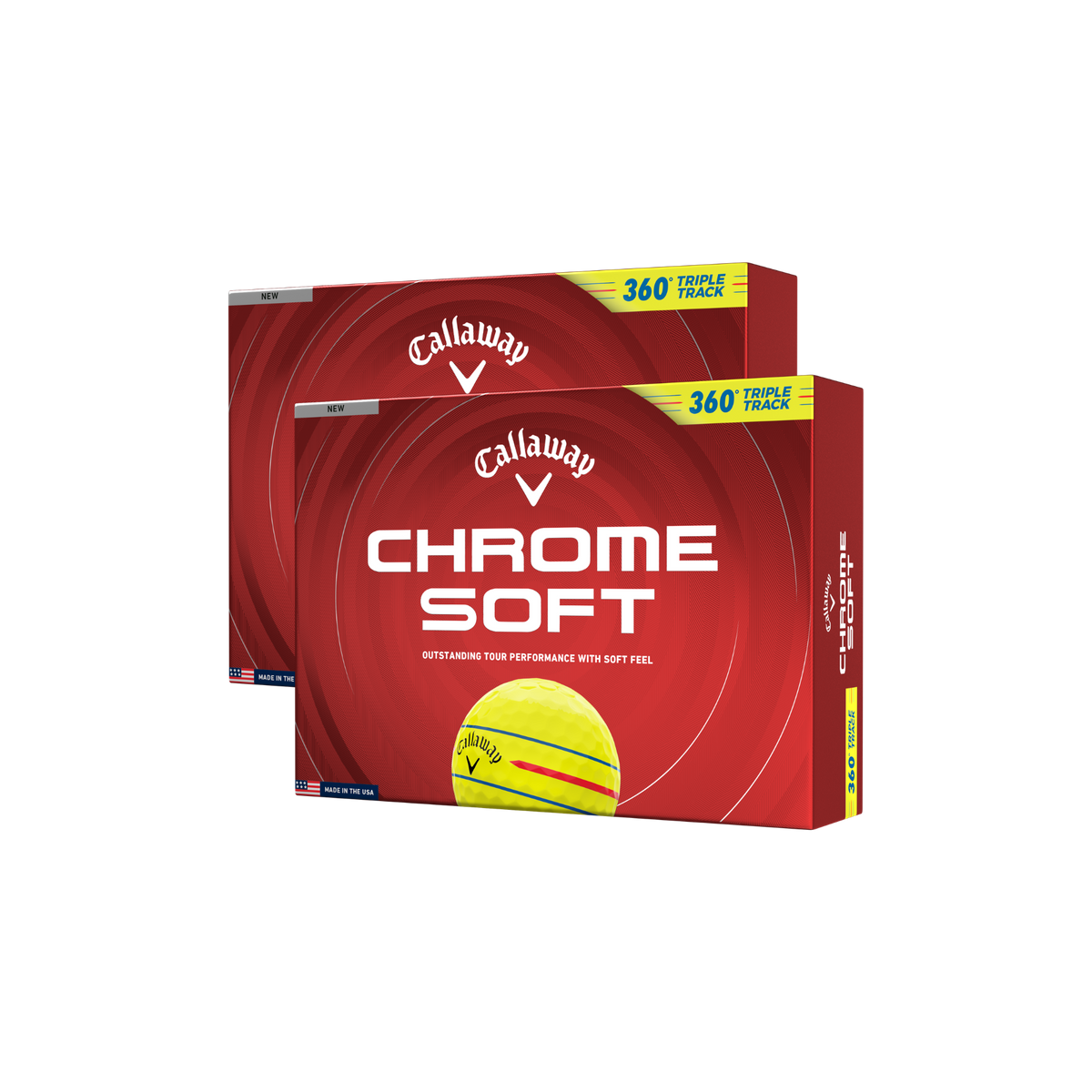 Callaway Chrome Soft Golfballen - 2 dozijn
