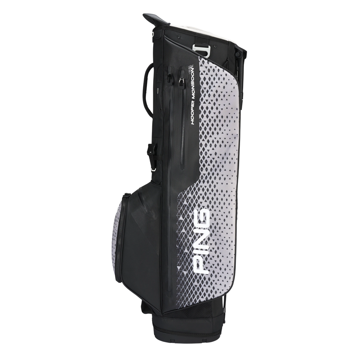 Ping Hoofer Monsoon Standbag - Black/Grey