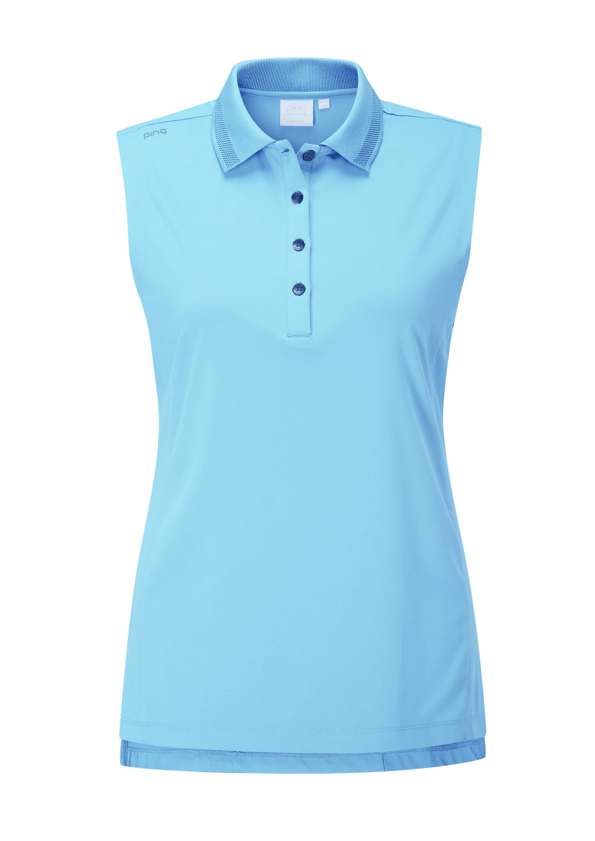 Ping Solene Dames Polo - Sky Blue