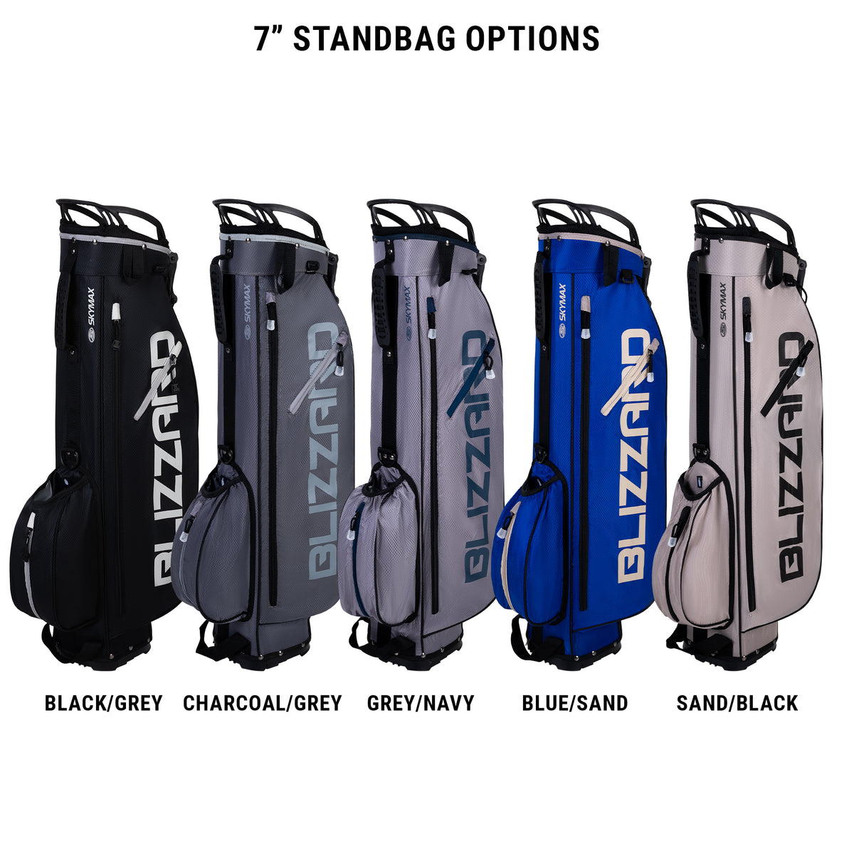 Keuze uit 7-inch standbags