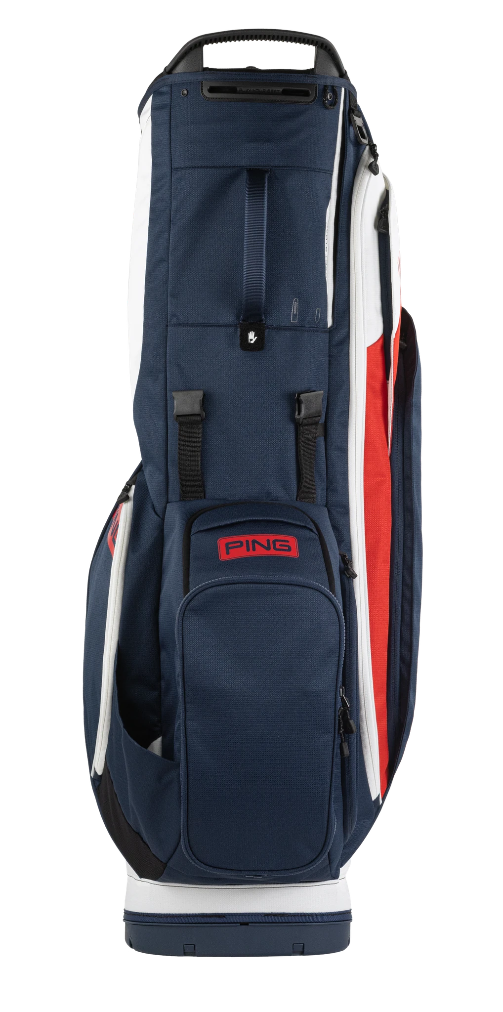 Ping Hoofer Standbag - Navy/White/Red