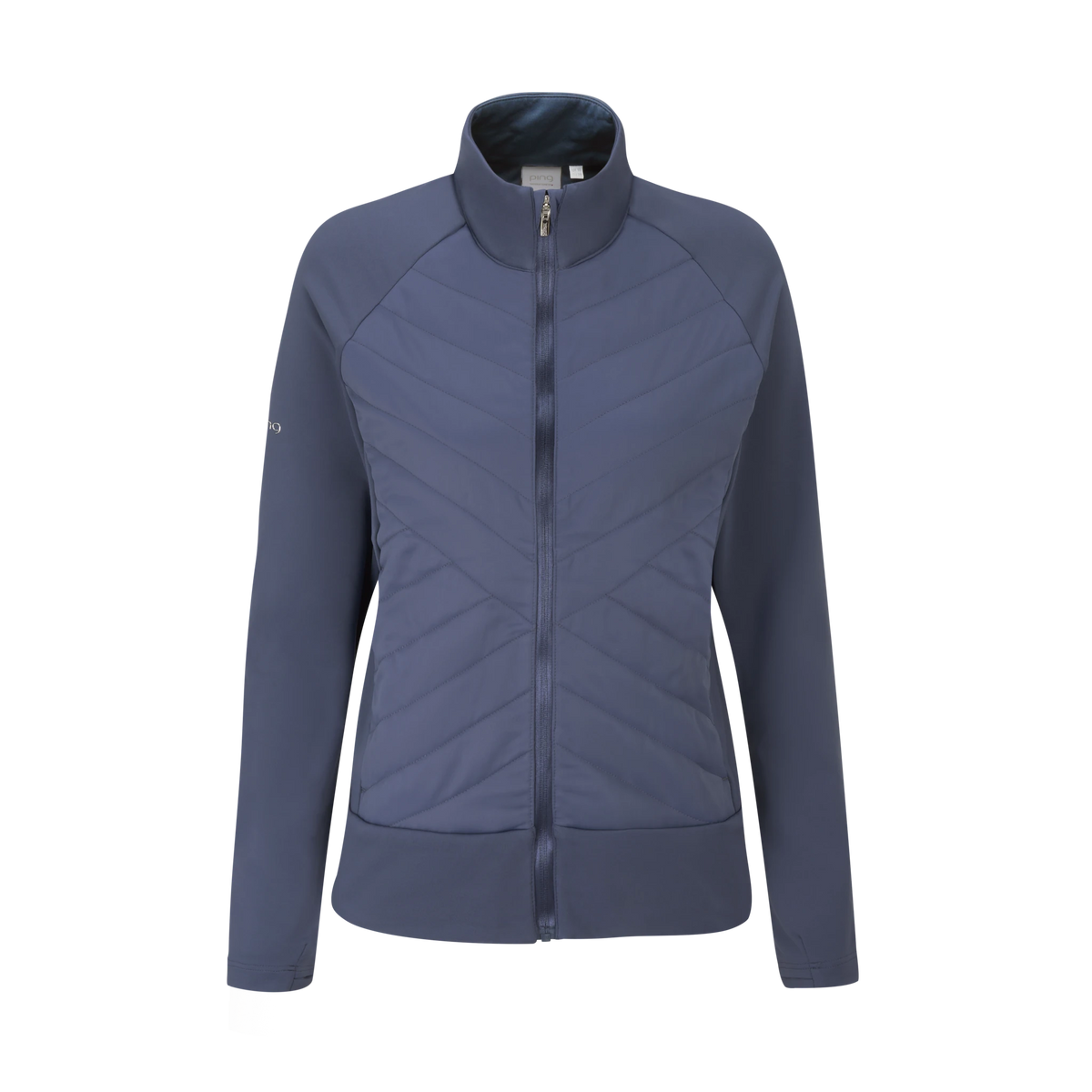 Ping Ursula Dames Midlayer - Blue Indigo