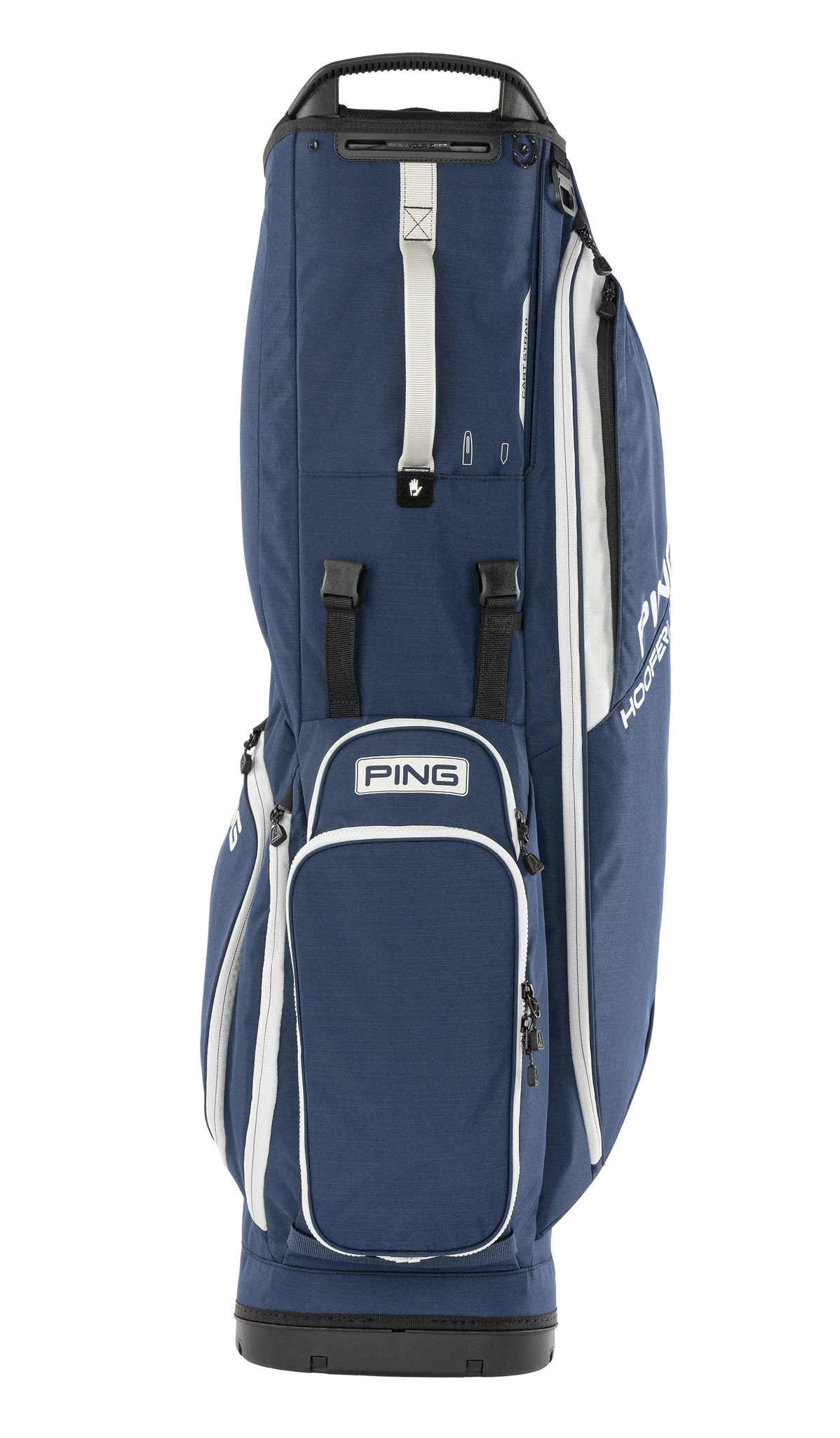 Ping Hoofer Lite Standbag - Heather Navy/Platinum