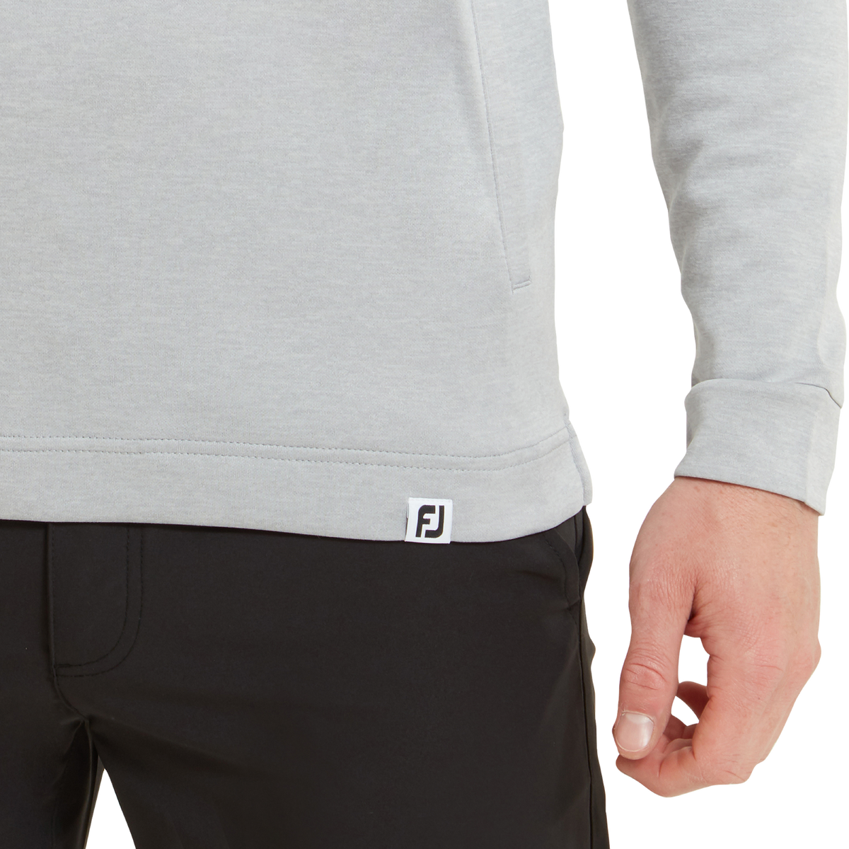 FootJoy Lightweight Hoodie Heather Grey