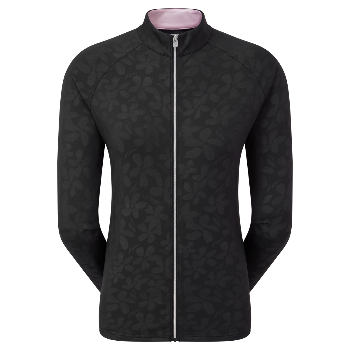 FootJoy Floral Embossed Mid-Layer Black - Dames