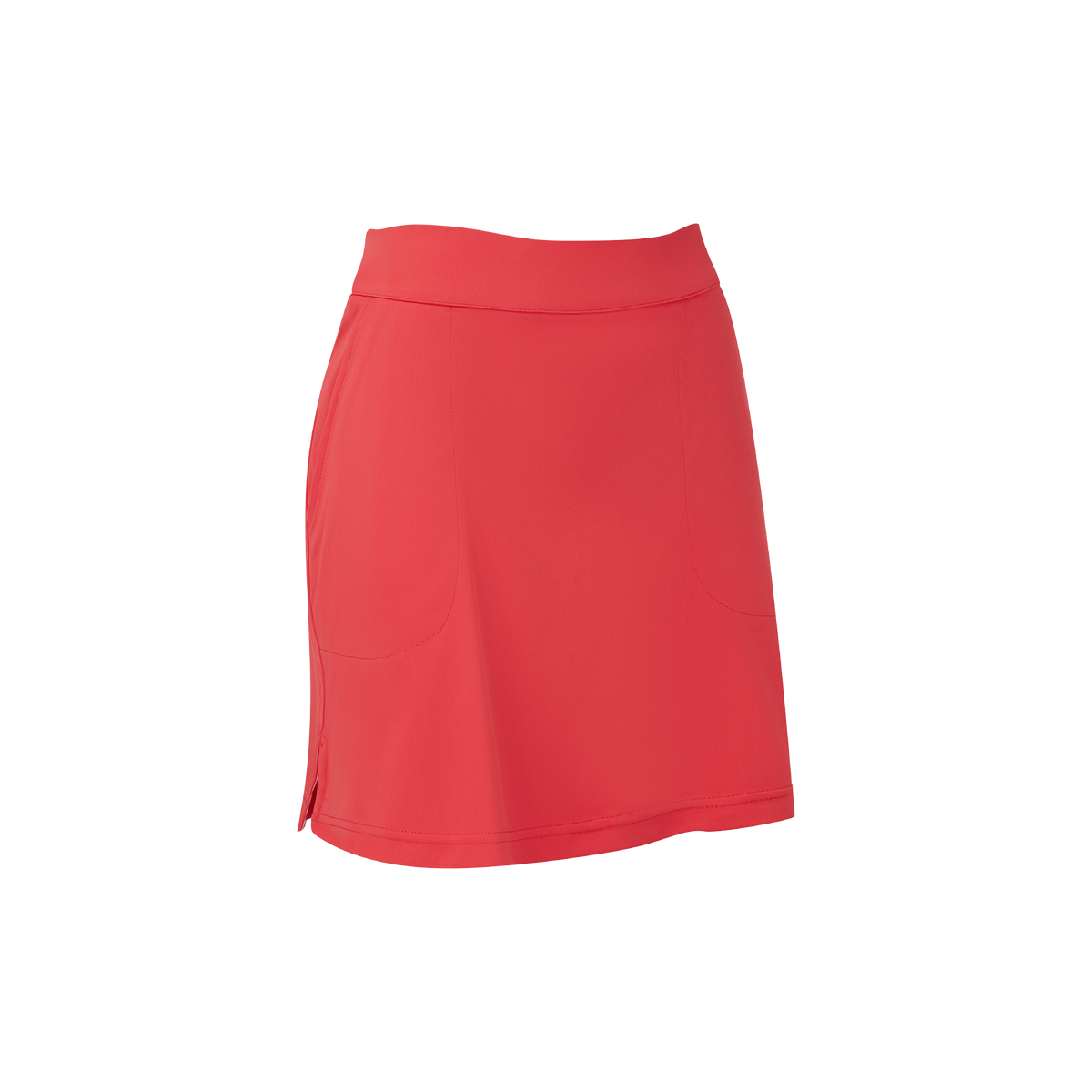 FootJoy Gingham Trim Skort Red - Dames