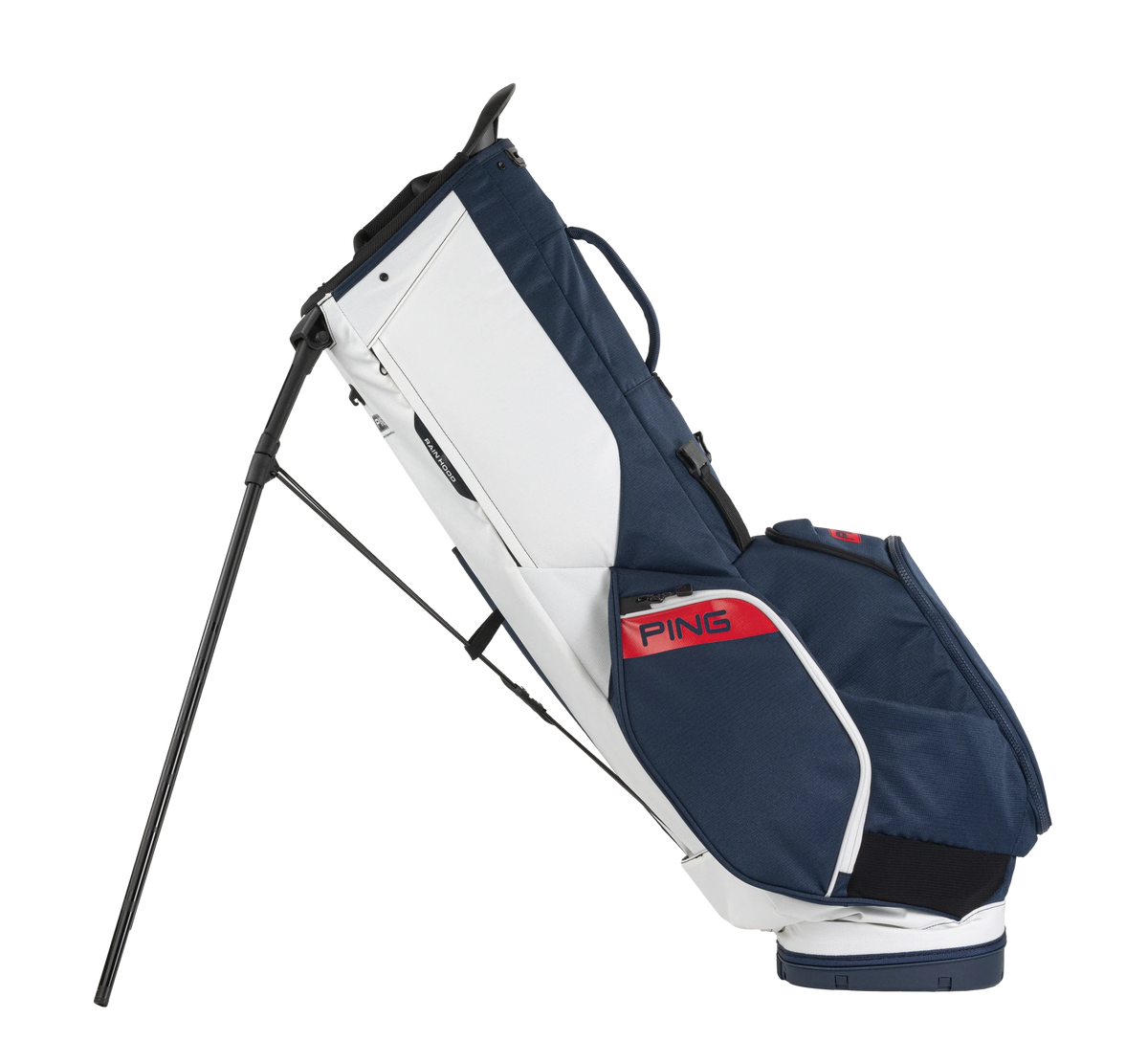 Ping Hoofer Standbag - Navy/White/Red