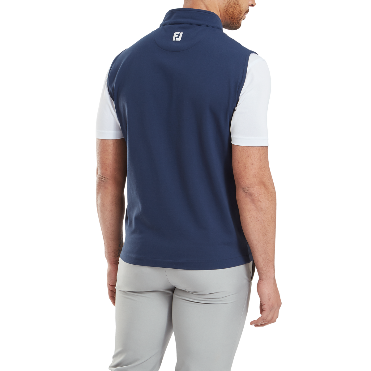 FootJoy Full-Zip Knit Vest Navy