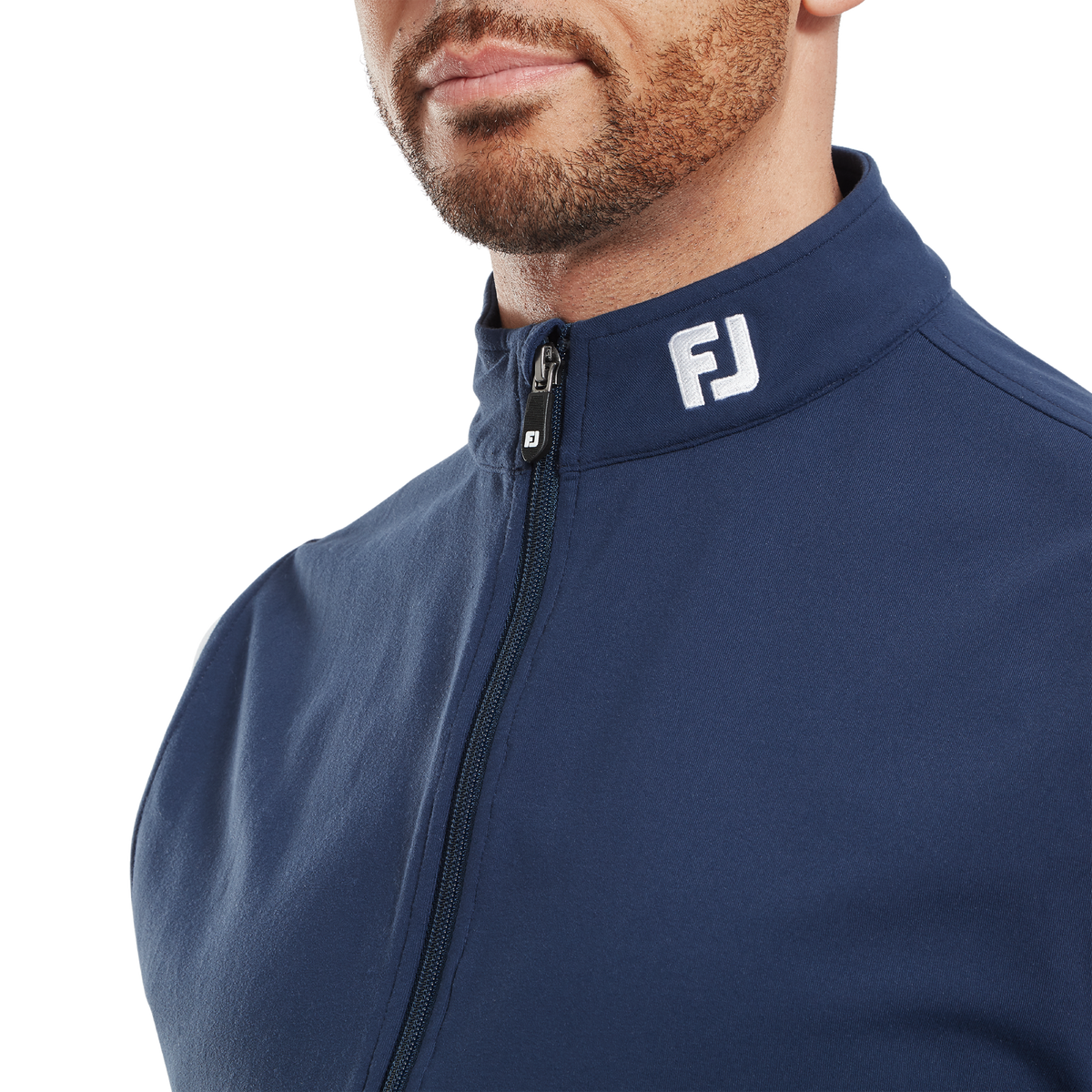 FootJoy Full-Zip Knit Vest Navy