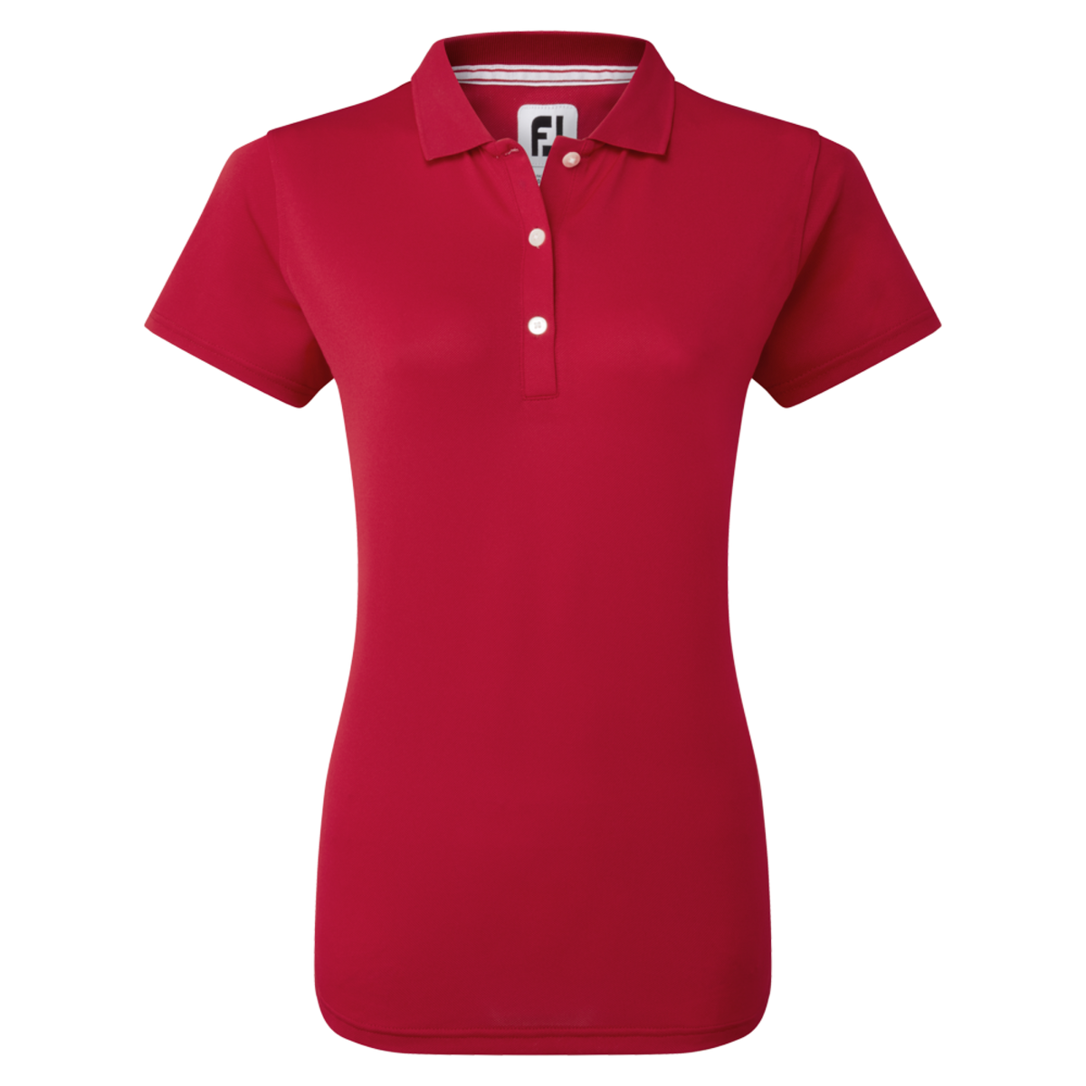FootJoy Stretch Pique Solid Dames Red