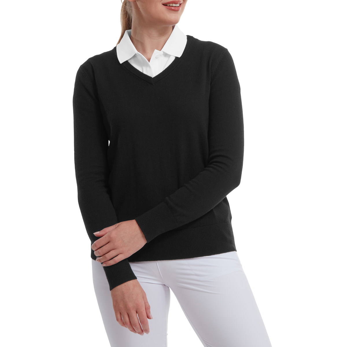 FootJoy V-Neck Pullover - Dames