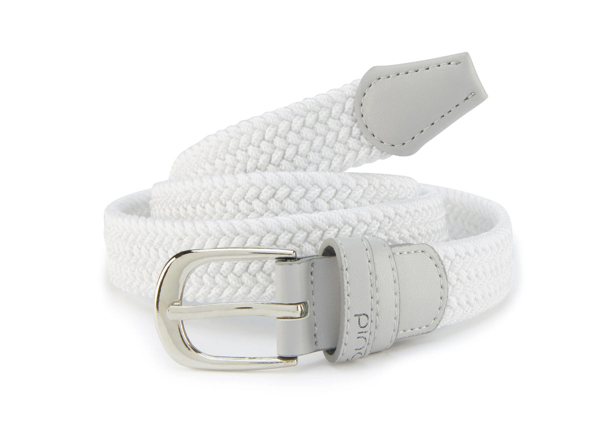 Ping Stretch Webbing Belt Dames - White