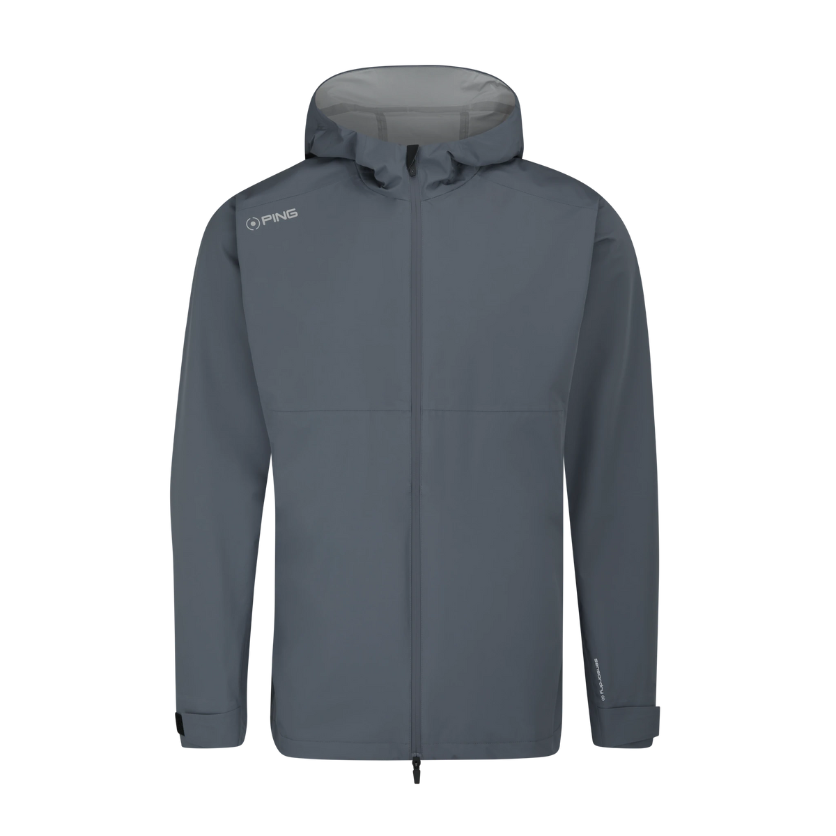Ping AquaDrive Hooded Jacket Heren - Carbon