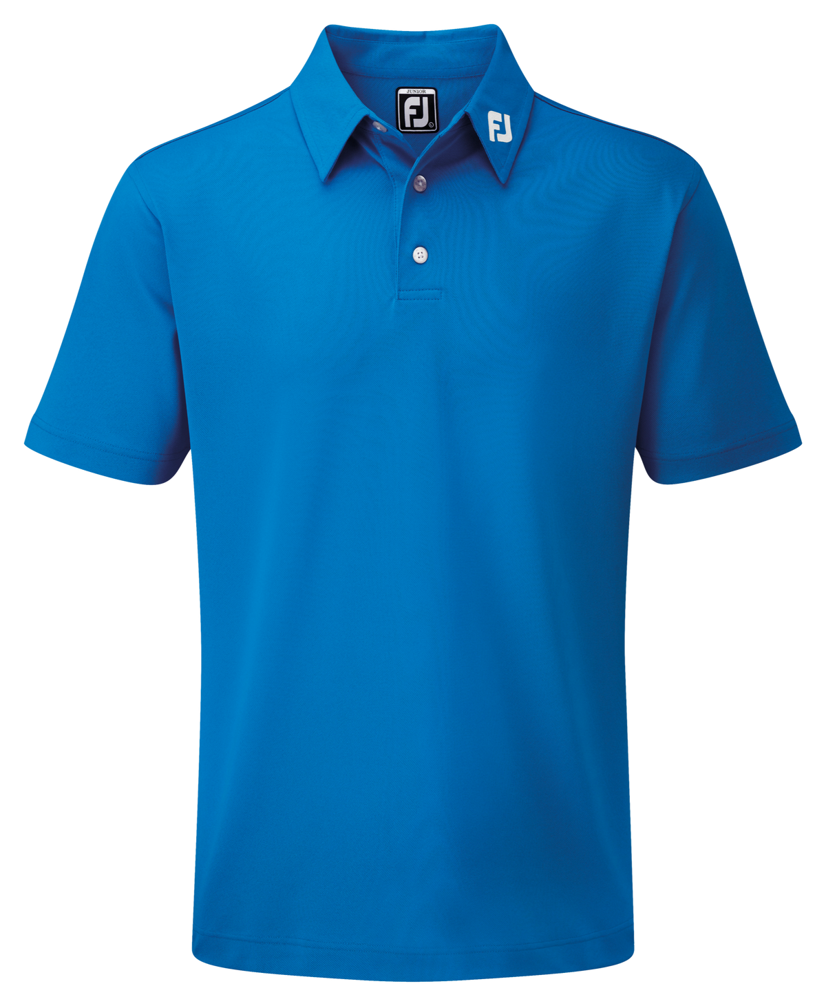 FootJoy Stretch Pique Solid Junior Cobalt