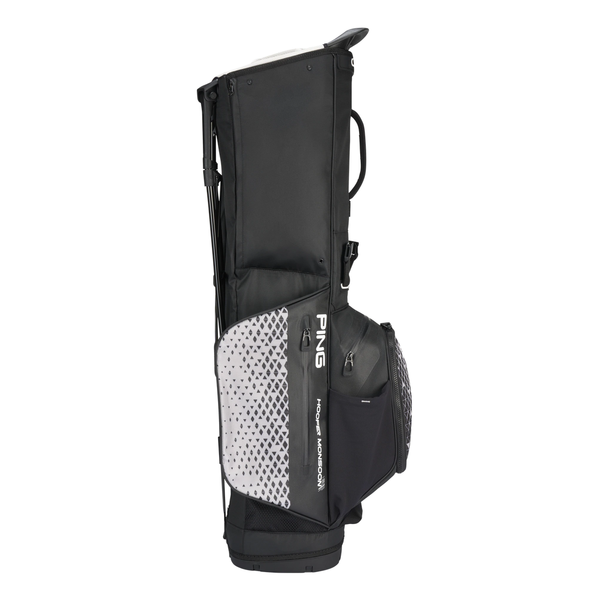 Ping Hoofer Monsoon Standbag - Black/Grey