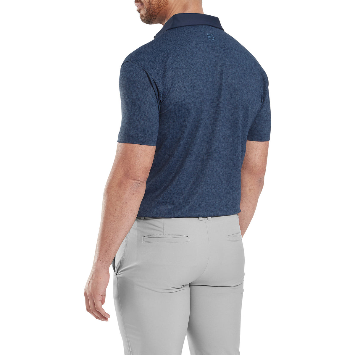 FootJoy echted texture prt Etched Lsl Nvy