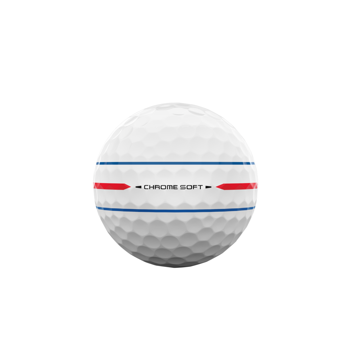 Callaway Chrome Soft 360 Triple Track wit — achterkant