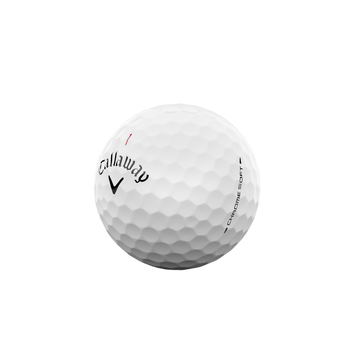 Callaway Chrome Soft wit — driekwart