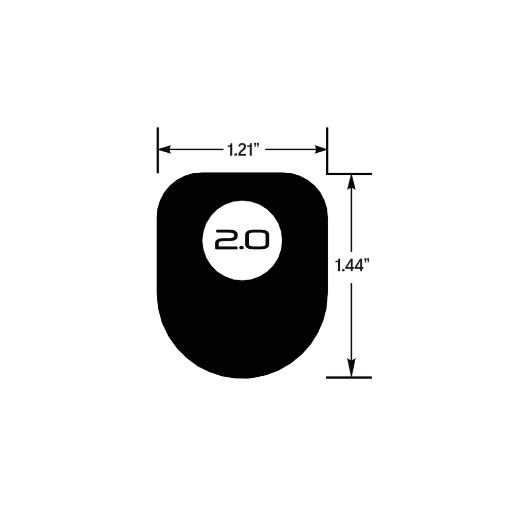 SuperStroke Zenergy Claw 2.0 puttergrip - vooraanzicht