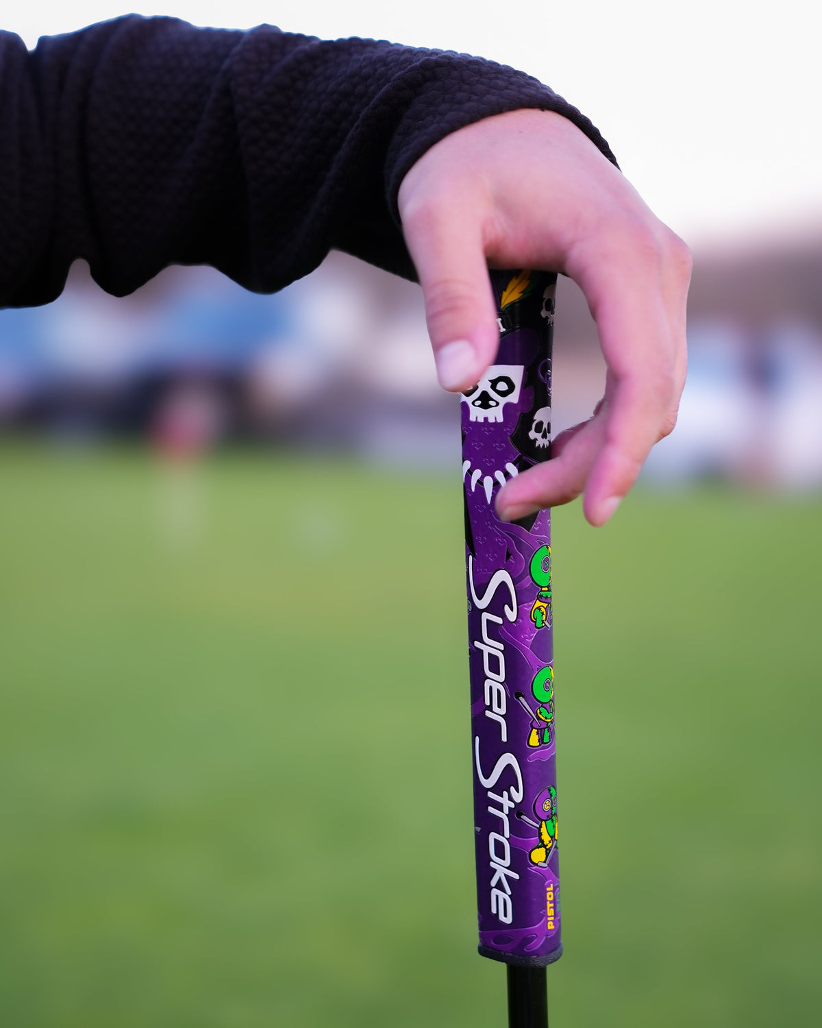 SuperStroke Mardi Gras puttergrip - vooraanzicht