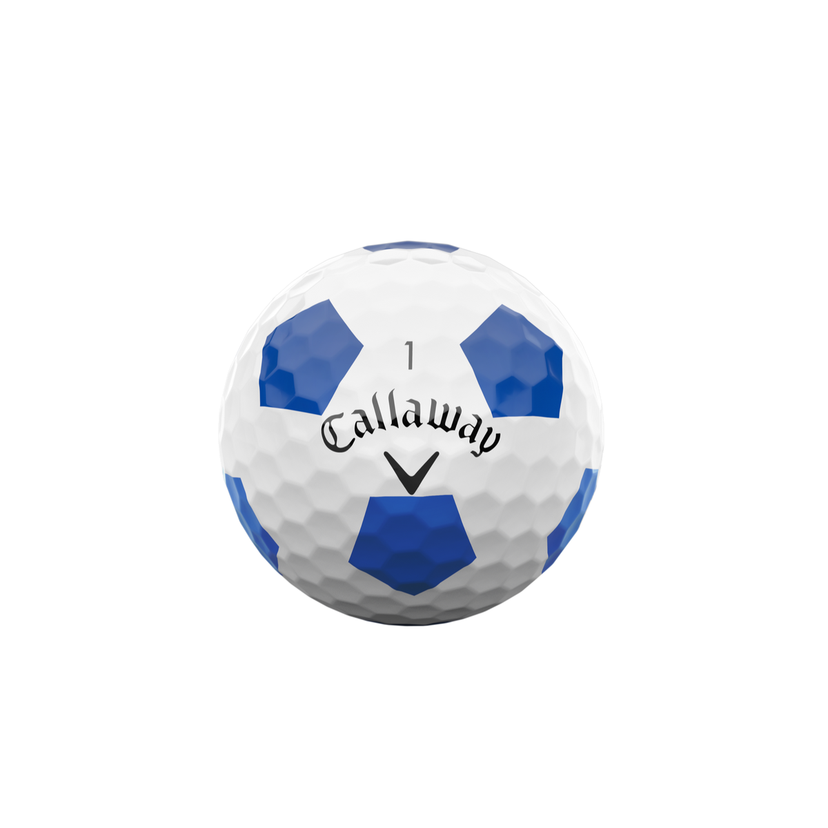 Callaway E.R.C. Soft Truvis wit/blauw - vooraanzicht