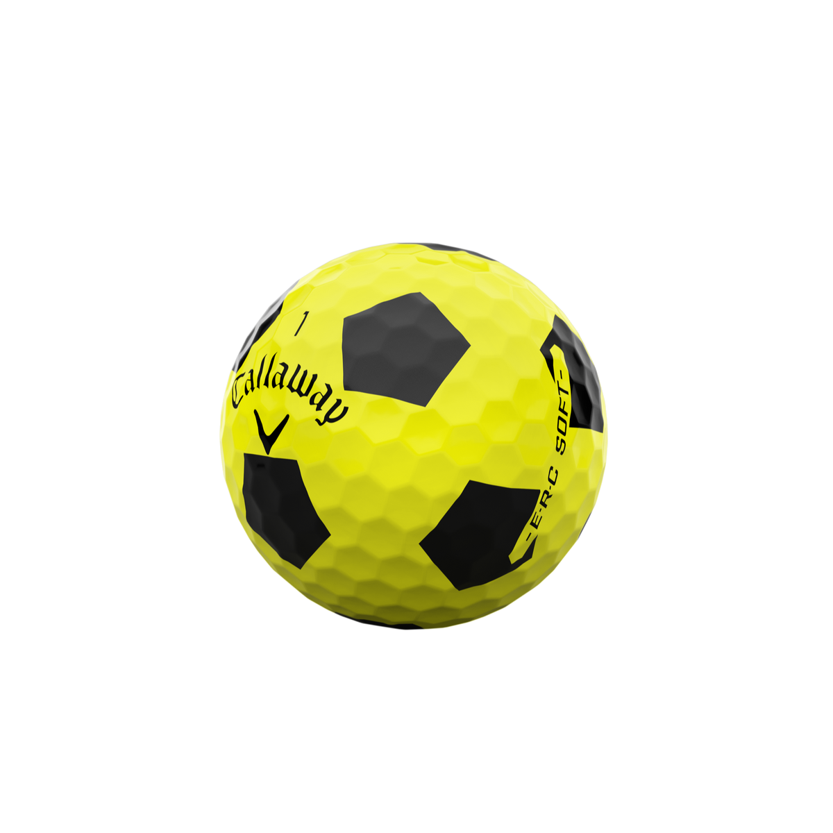 Callaway E.R.C. Soft Truvis geel/zwart - driekwart