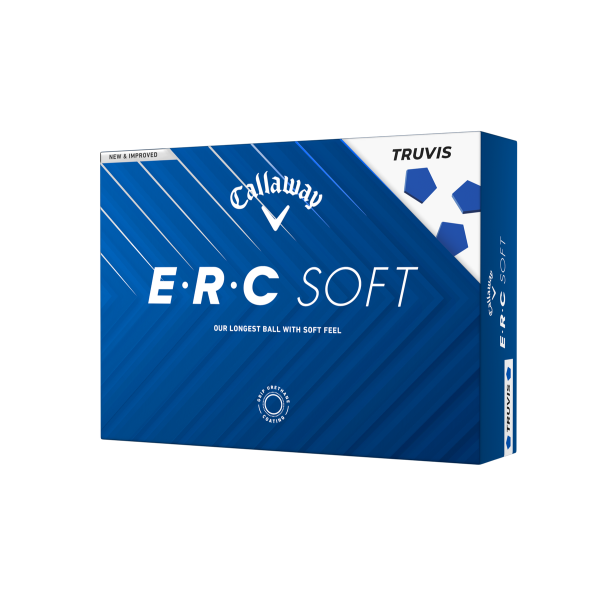 Callaway E.R.C. Soft Truvis wit/blauw - doos