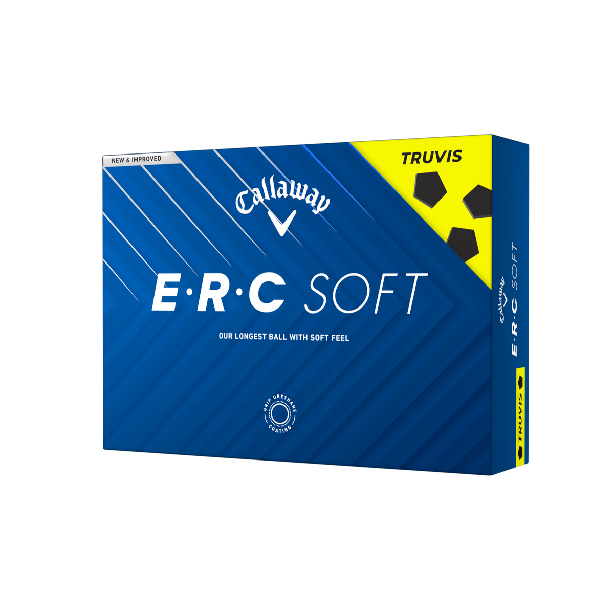 Callaway E.R.C. Soft Truvis geel/zwart - doos