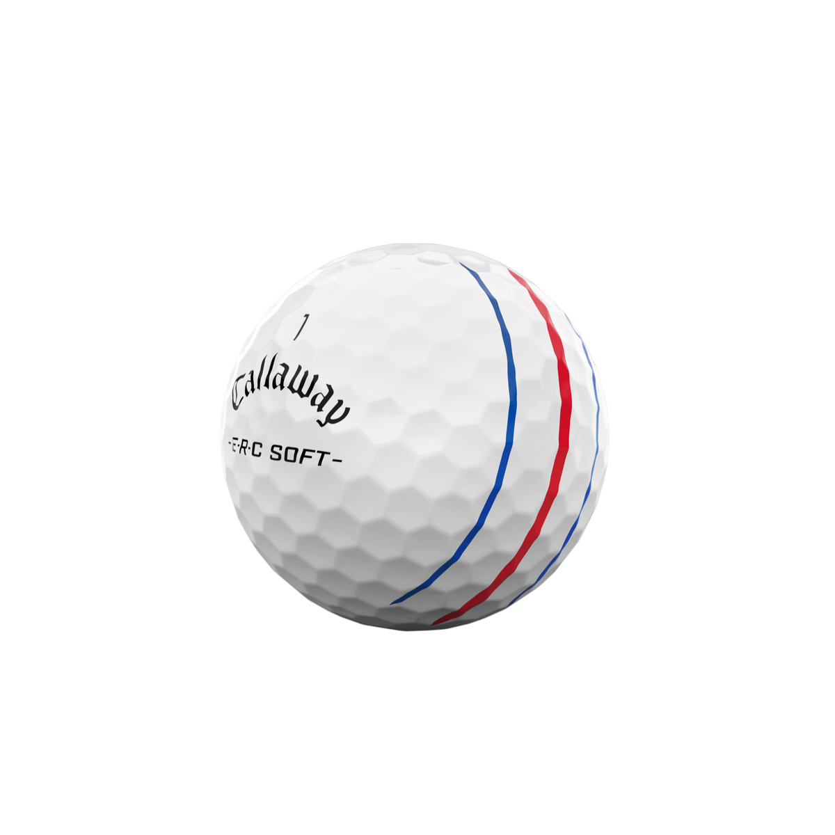Callaway E.R.C. Soft Triple Track wit - driekwart