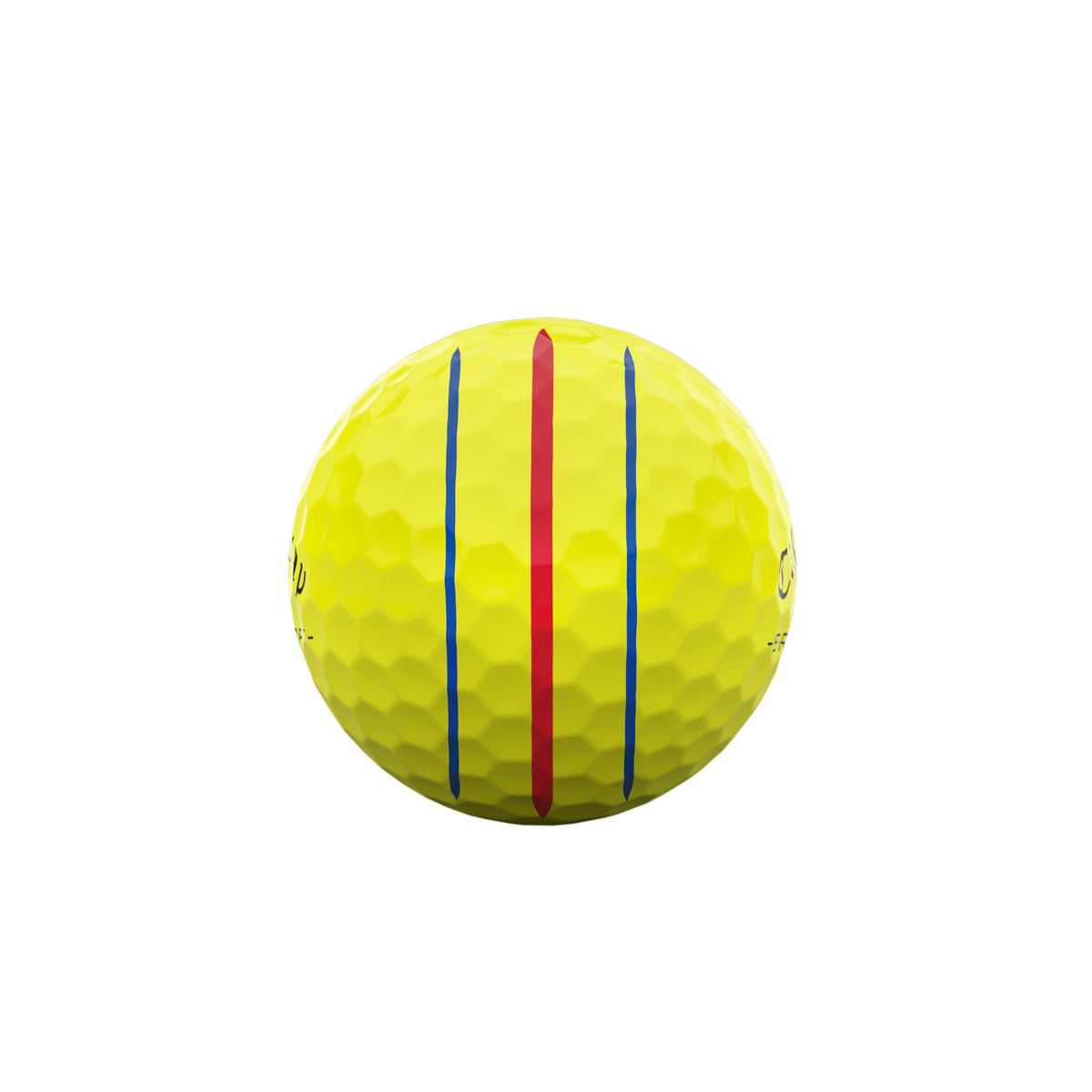 Callaway E.R.C. Soft Triple Track geel - zijkant