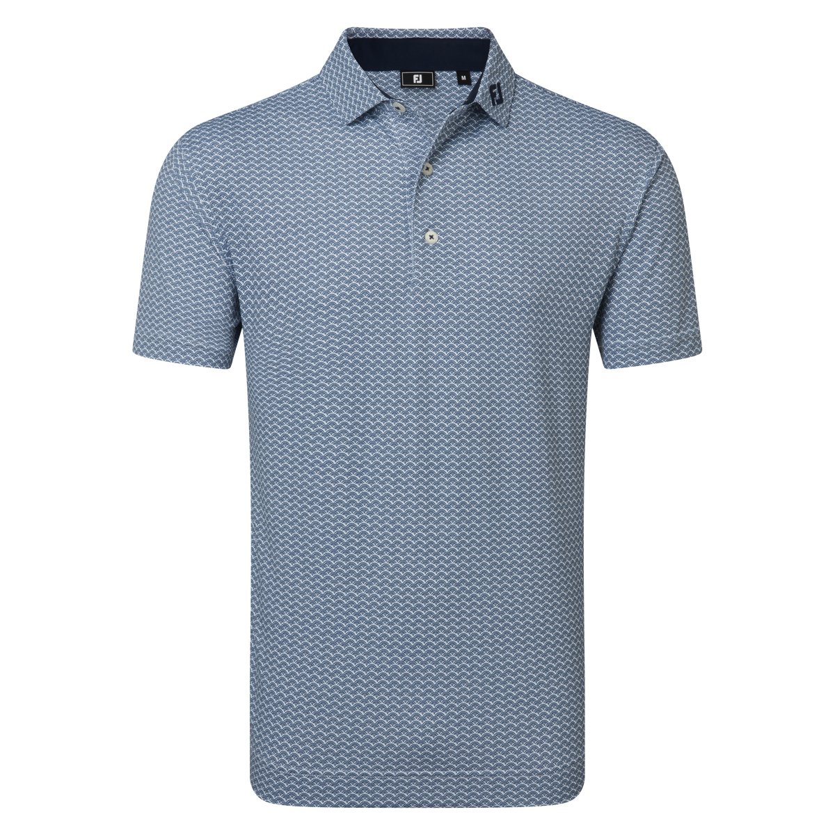 Scallop Geo Navy voor