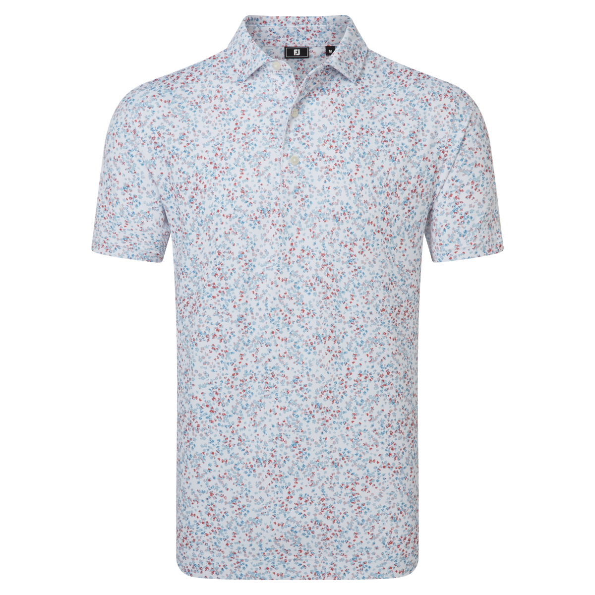 Watercolour Floral White/Chambray/Nantucket Red voor