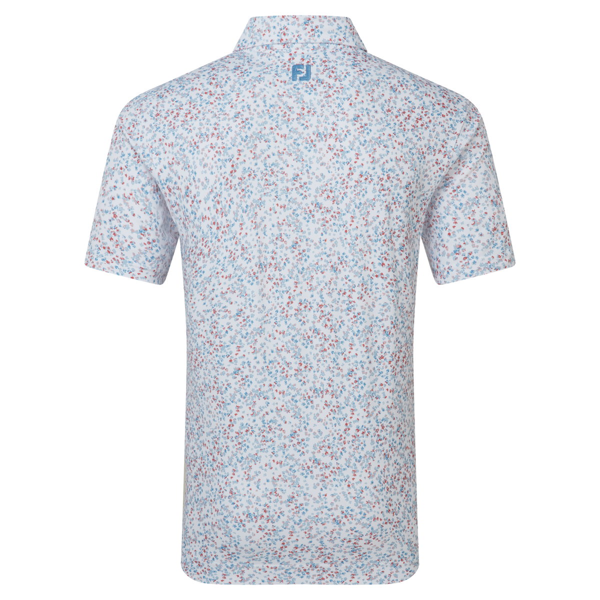 Watercolour Floral White/Chambray/Nantucket Red achter