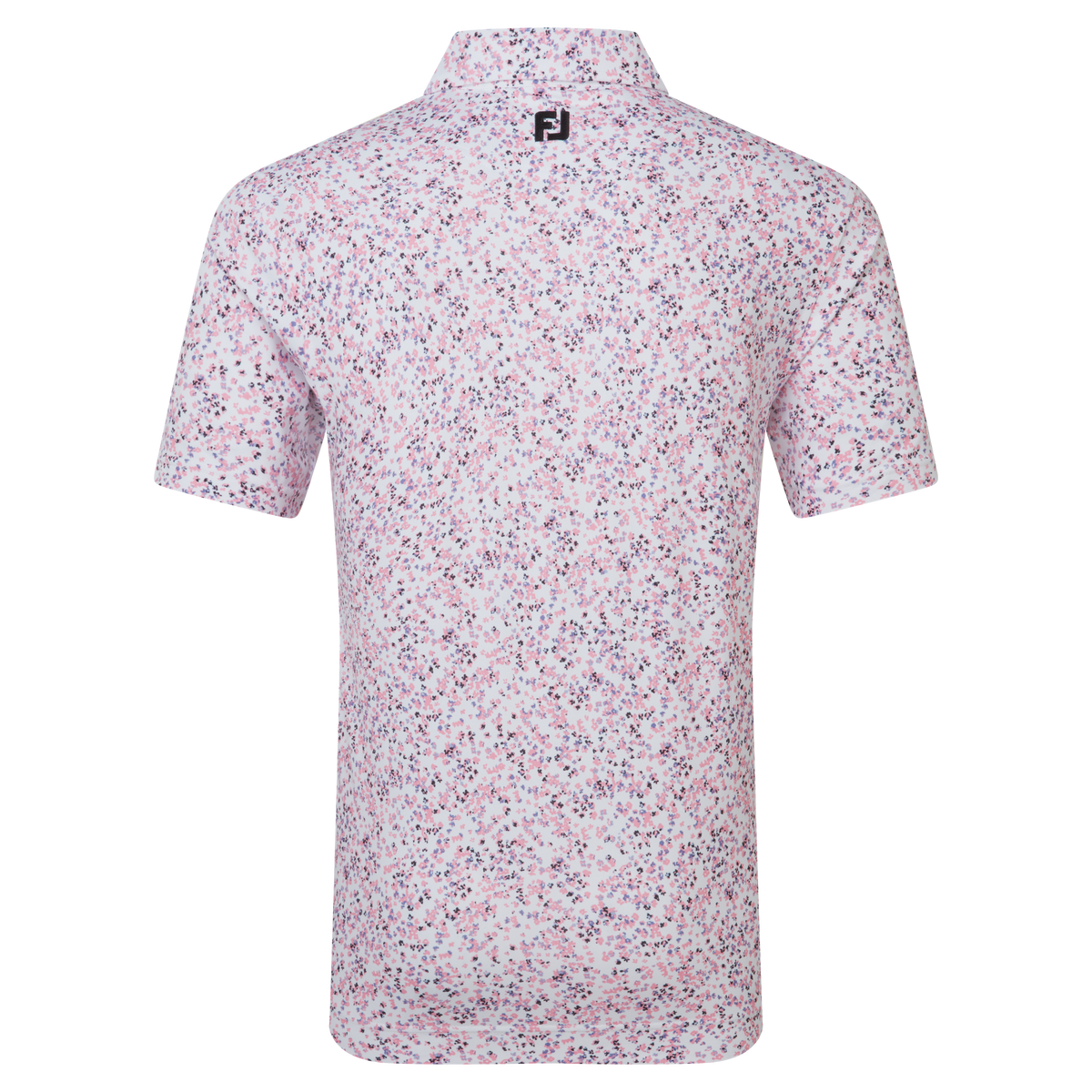 Watercolour Floral White/Pink Pop/Black achter