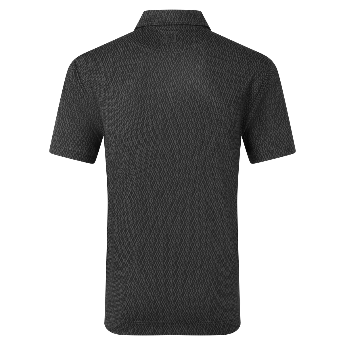 Modernist Geo Charcoal/Black achter