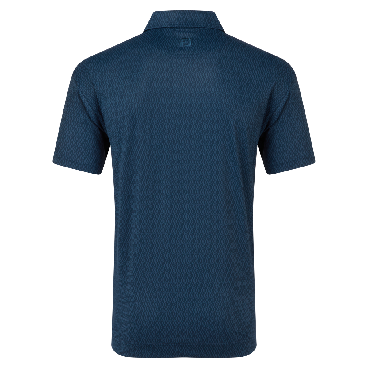 Modernist Geo Navy Tonal achter