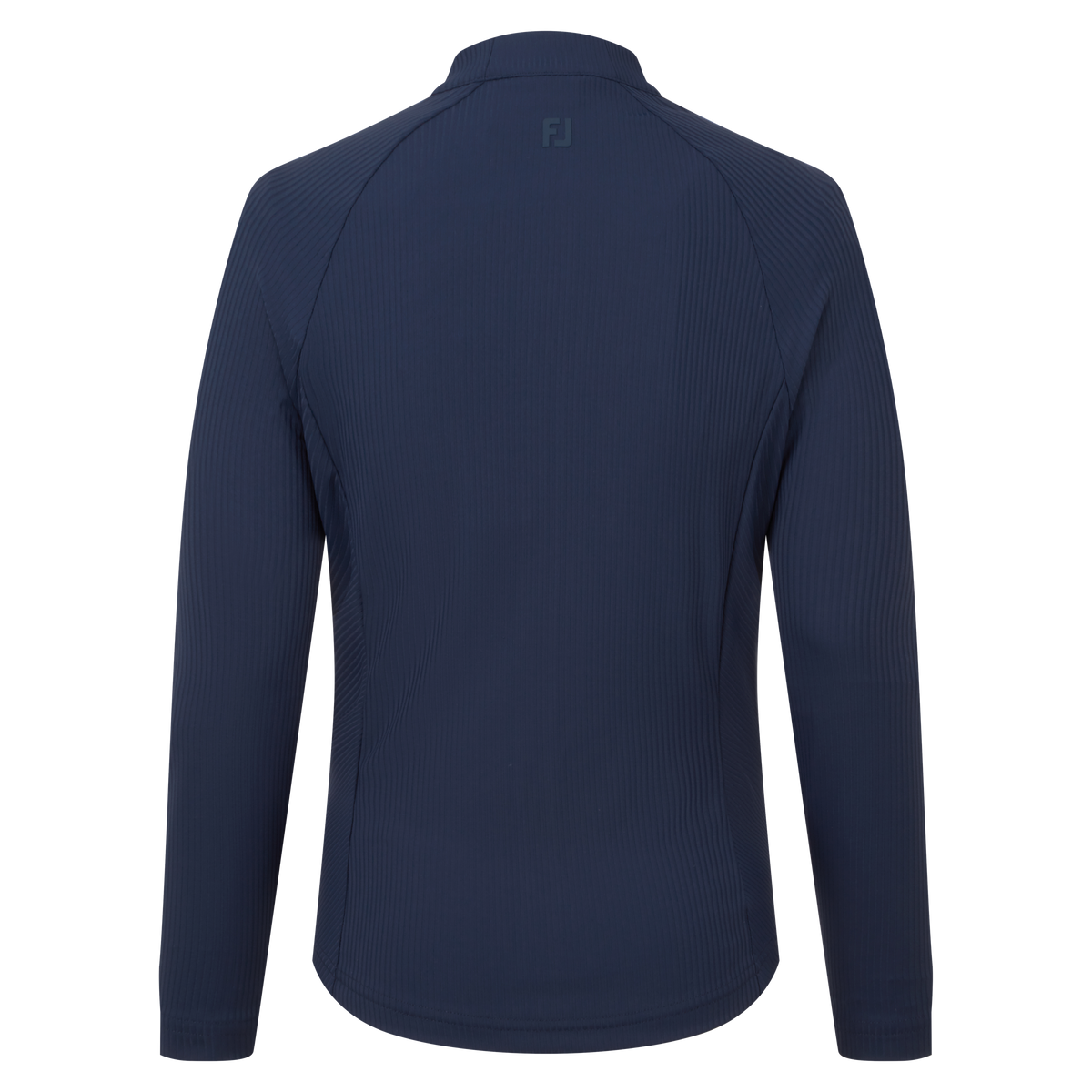 Rib Midlayer Navy achter