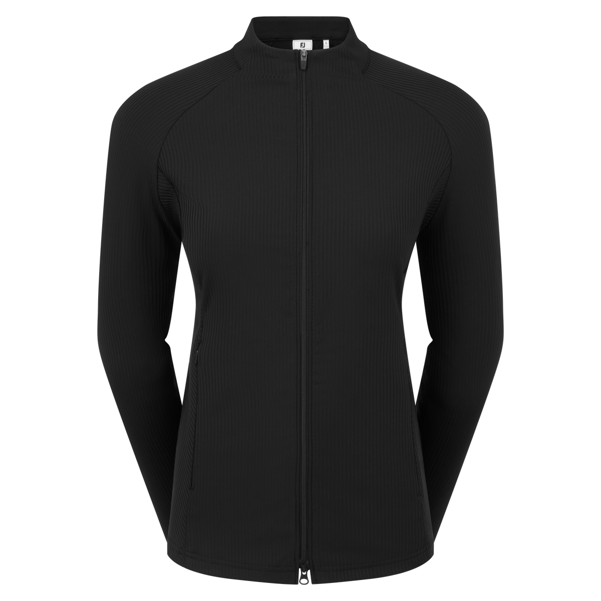 Rib Midlayer Black voor