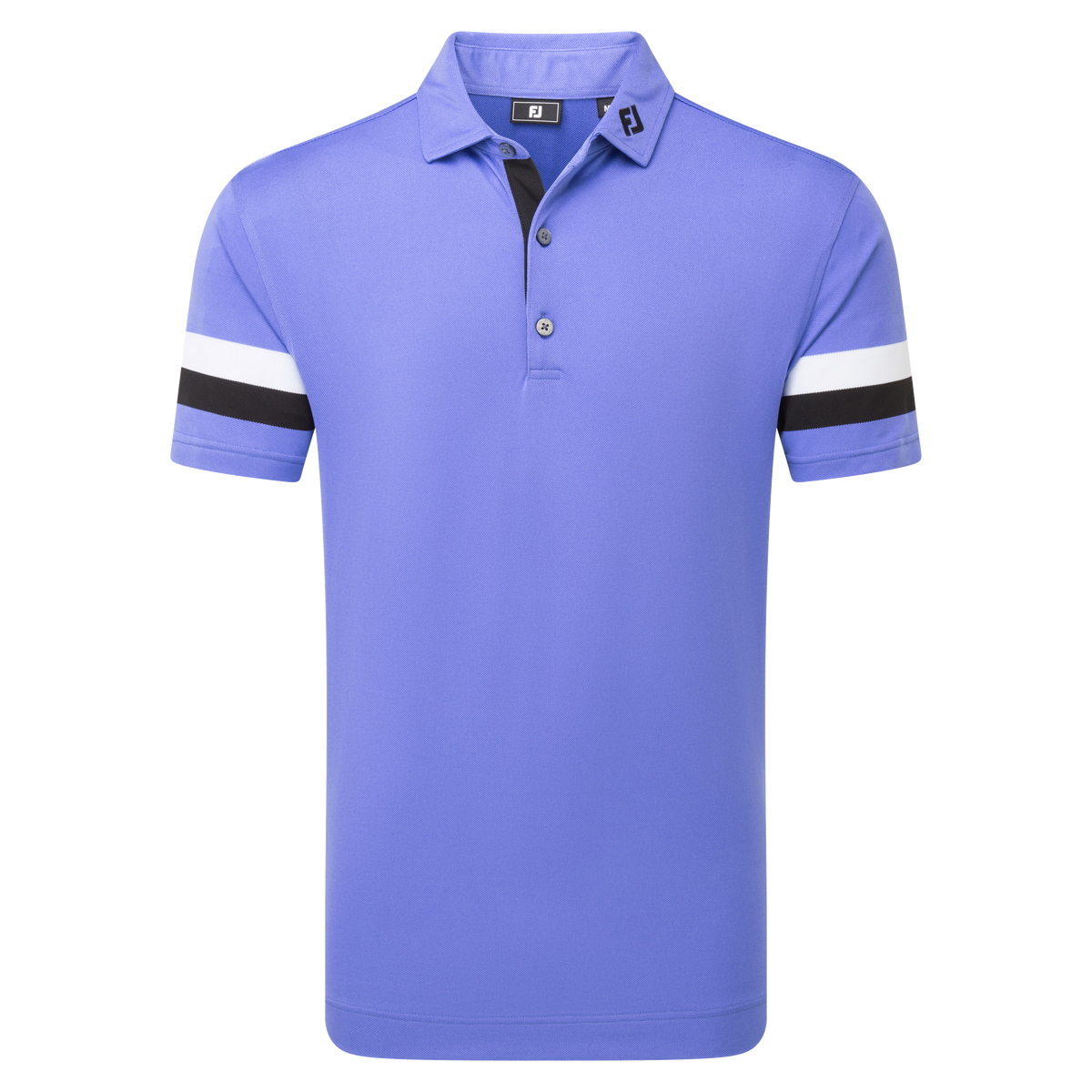 Sleeve Stripe Vivid Violet/Black/White voor