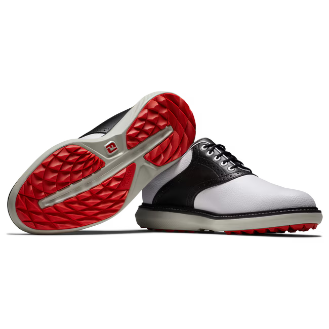 FootJoy Traditions S/V White/Black/Grey