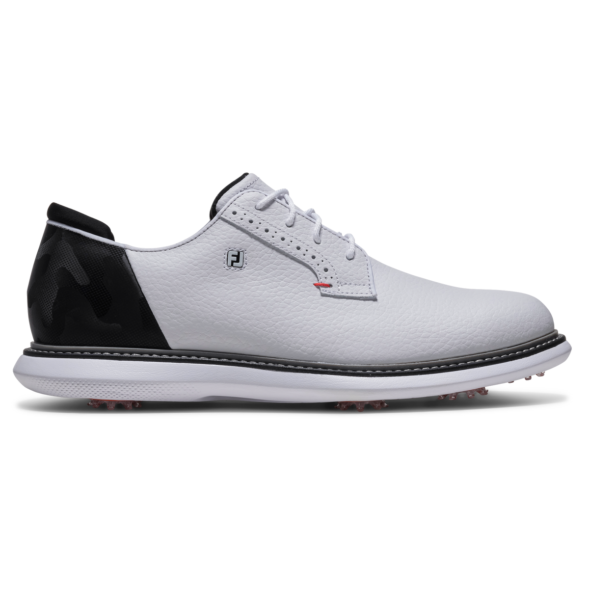 FootJoy Traditions Blucher White/Black/Red - afbeelding 2