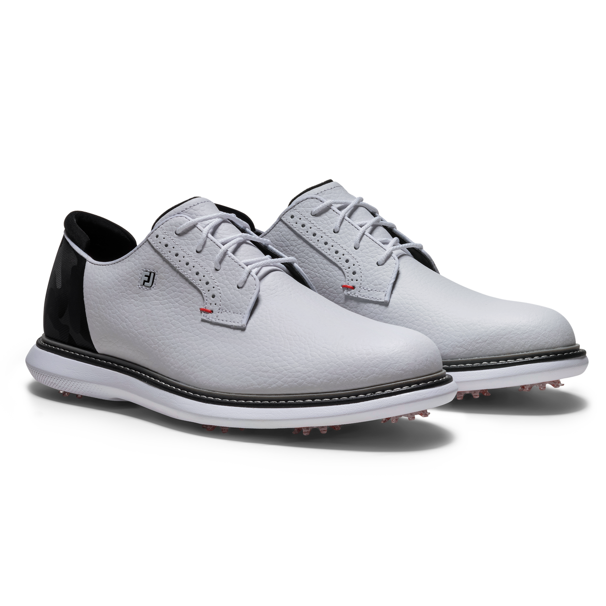 FootJoy Traditions Blucher White/Black/Red - afbeelding 5