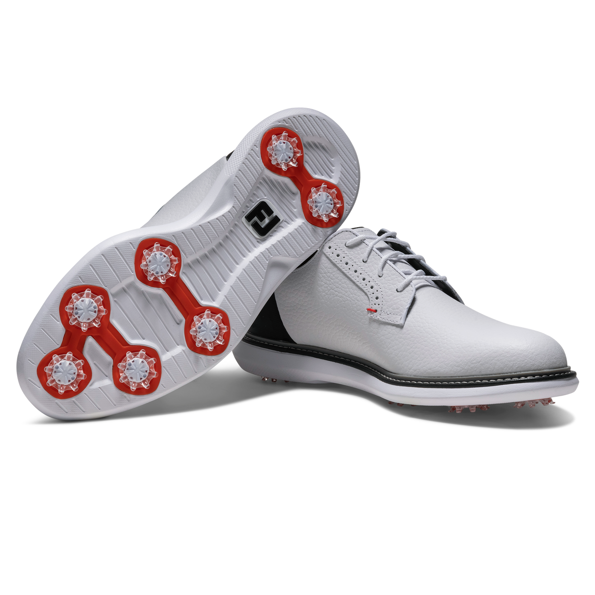 FootJoy Traditions Blucher White/Black/Red - afbeelding 6
