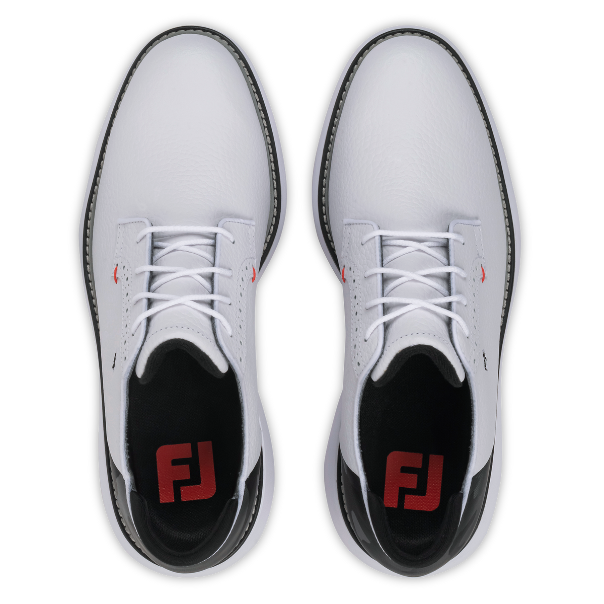 FootJoy Traditions Blucher White/Black/Red - afbeelding 7