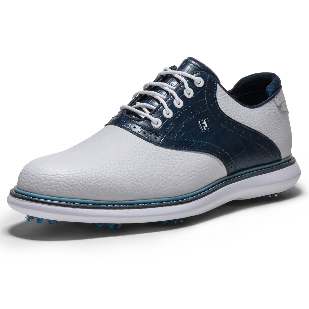 FootJoy Traditions White/Navy/Blue - afbeelding 1
