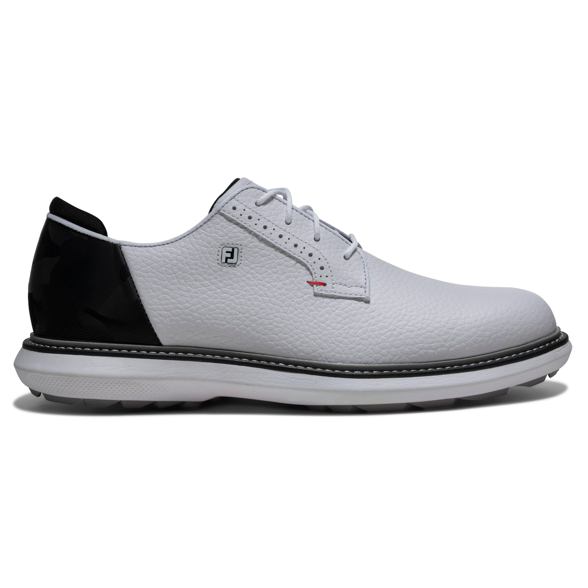 FootJoy Traditions Spikeless White/Black/Red - afbeelding 2